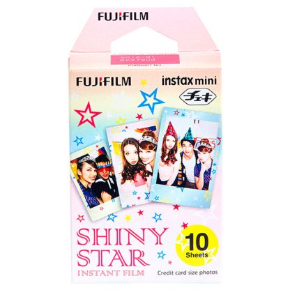 Pelicula Fujifilm Instax Mini (10H) diseño Shiny Star - Imagen 2