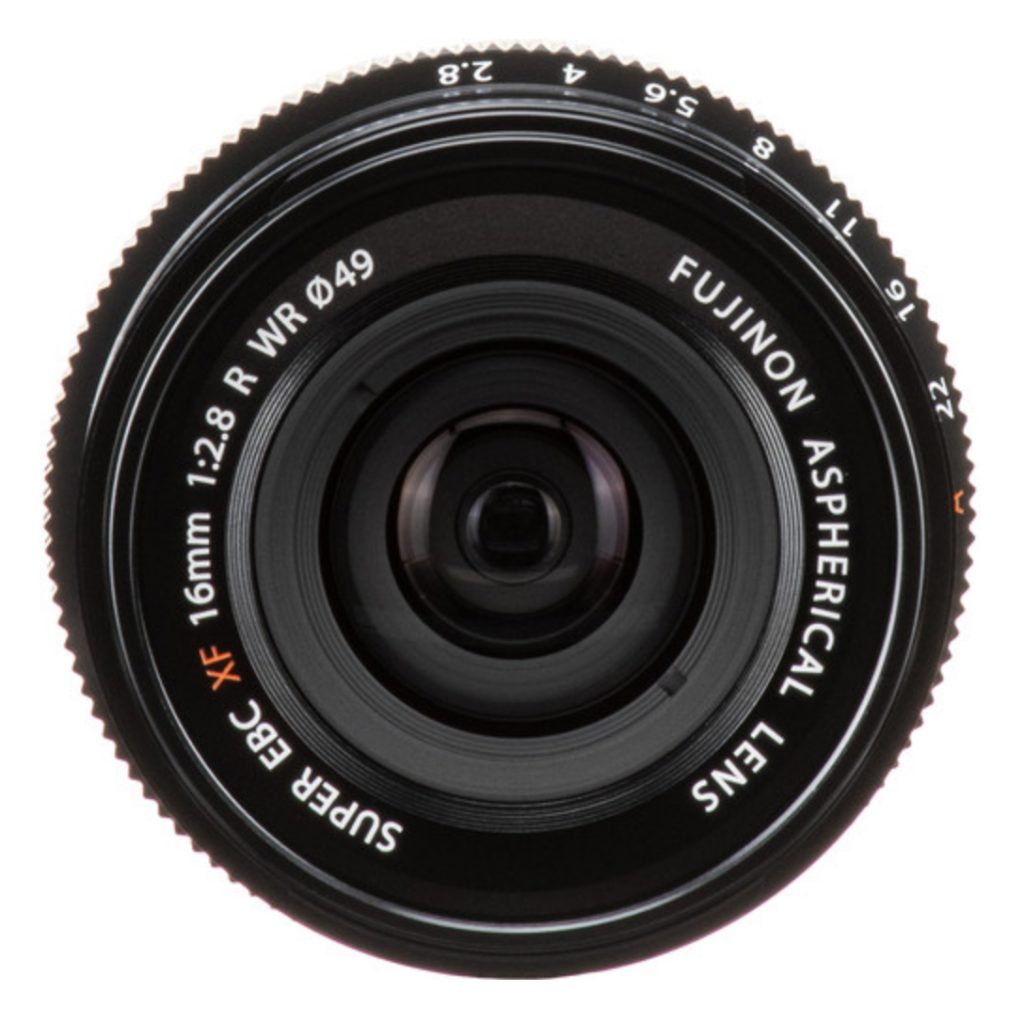 Objectif Fujifilm XF 16mm F2.8 R WR Noir - Neuf - Fixe Grand-angle